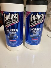 Endust For Electronics; Cleaning Wipes for Screens Electronics Surfaces 2 pks