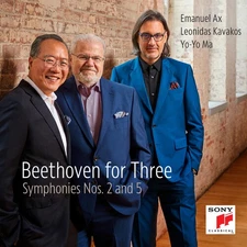 Yo-Yo Ma - Beethoven for Three: Symphonies Nos 2 & 5 [New CD]