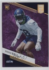 2023 Panini Donruss Elite Rookies Purple /49 Derick Hall #130 1dm4