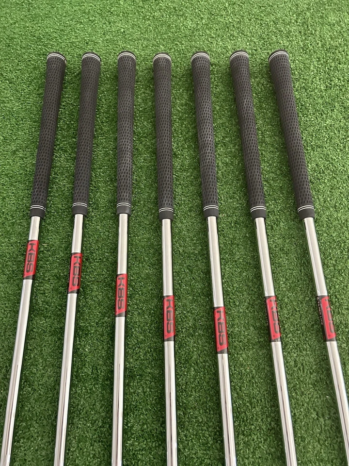 NEW LH Cobra King Forged Tec One Length Iron Set 5-G / KBS $-Taper Lite Regular - Image 3 of 4