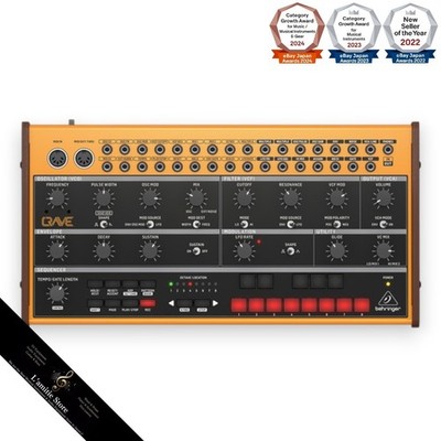 Behringer Crave Analog Synthesizer Sequencer Japan Neu