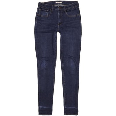 Levi's 721  Damen Blau Skinny Slim Stretch Jeans W30 L32 (108195)