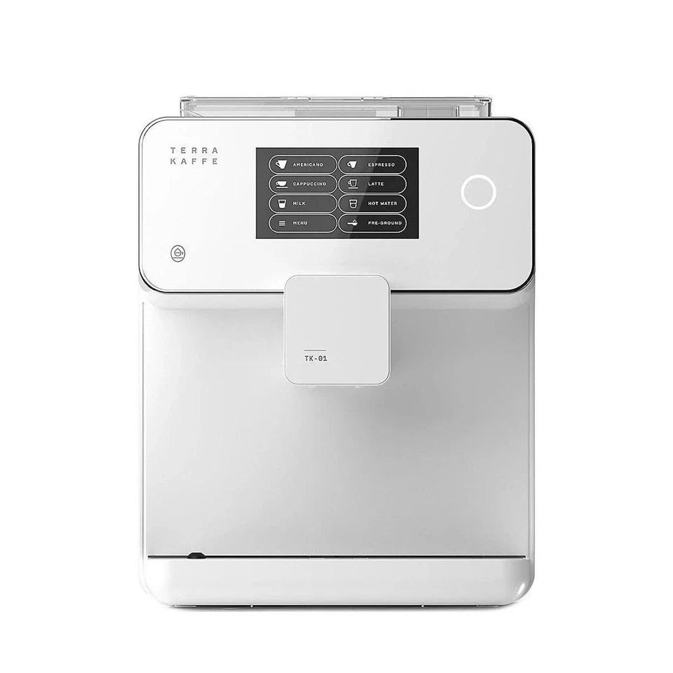 Terra Kaffe TK-01 Superautomatic Espresso Machine White Excellent Condition