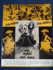 synopsis -VIVA MARIA - Brigitte BARDOT - Jeanne MOREAU - Louis MALLE - 1965