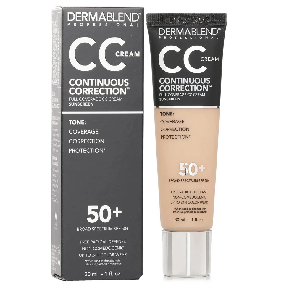 Dermablend Continuous Correction(TM) CC Cream SPF 50 - # 30N Light 2  30ml/1oz - Image 3 of 4