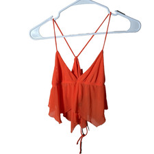 Urban Outfitters Tank Women's XS Layered Strappy Sheer Lightweight Casual