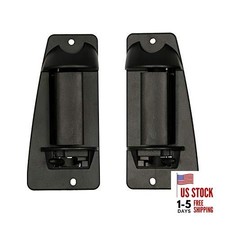 Extended Cab Door Handle Rear Left Driver and Right Passgenger Plastic Black