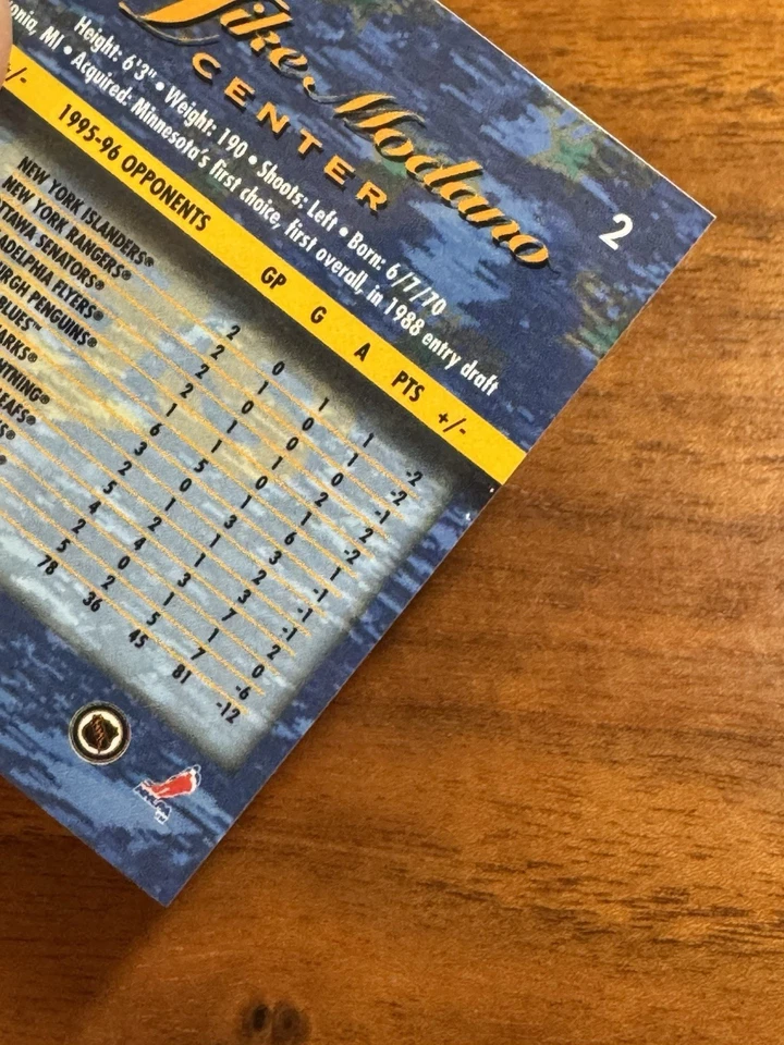 MIKE MODANO - 1996 Pinnacle Select Certified Editions MIRROR RED #2 - Image 4 of 4