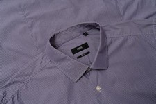 mens hugo boss shirt purple polyamide 42