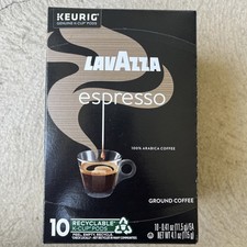 Lavazza Espresso,Single-Serve Keurig K-Cup Pods,Medium Roast Coffee, 60-Count