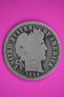 Photo of a 1894-P Barber Dime from an eBay listing that sold on Jul 20, 2026
