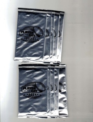 2024 Panini NFL Player Of The Day (10) Packs Factory Sealed OUR LAST 1