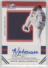 2017 Panini USA Baseball Stars & Stripes Jersey 44/99 Nate Wohlgemuth Auto 0f8