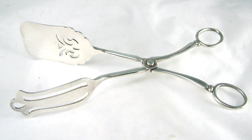 Pinze Per Sandwich In EPNS Silverplate Sheffield - Immagine 4 di 4