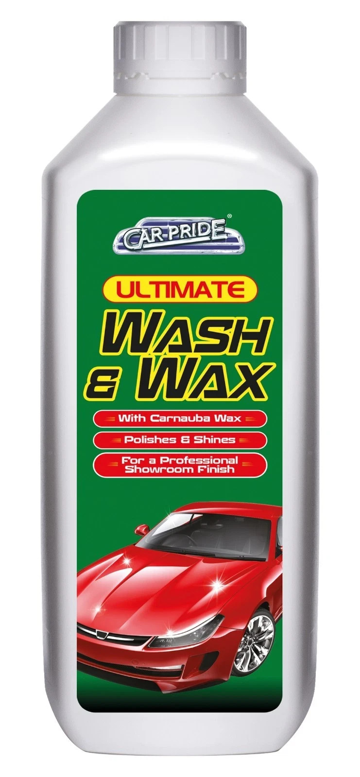 Car Pride 1 Litre Ultimate Wash & Wax – Up to 40 Washes for Showroom Finish