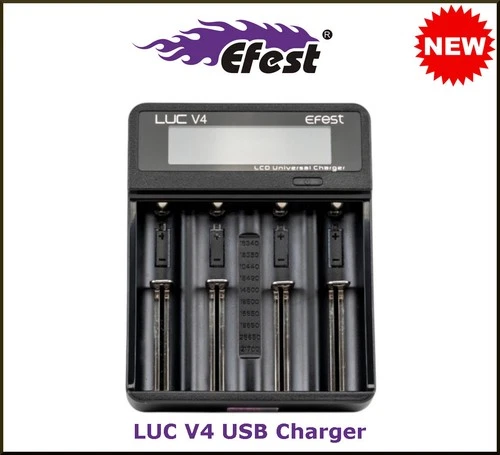 Efest LUC V4 USB Digital Battery Charger