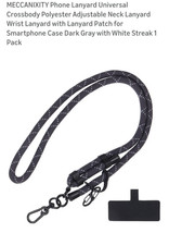 MECCANIXITY Phone Lanyard Universal Crossbody Polyester Adjustable Neck Lanyard