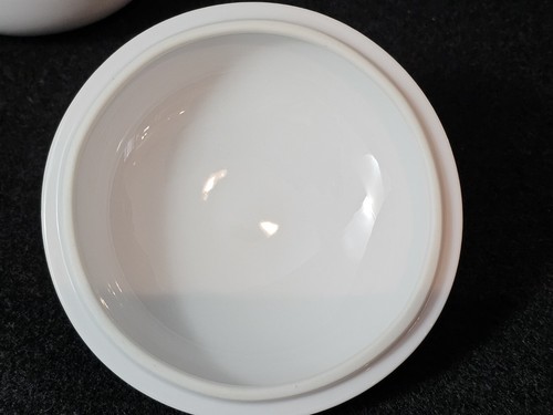 DANSK INTERNATIONAL DESIGNS JAPAN WHITE COFFEE POT WITH CREAM & SUGAR 6 PC SET - Picture 14 of 24