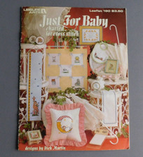 Just For Baby - 1981 Leisure Arts- leaflet 190 - Charted Cross-stitch patterns