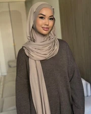 Hijab Muslim Women Head Scarf Balaclava Shawl Large Soft Wrap Ramadan Gift