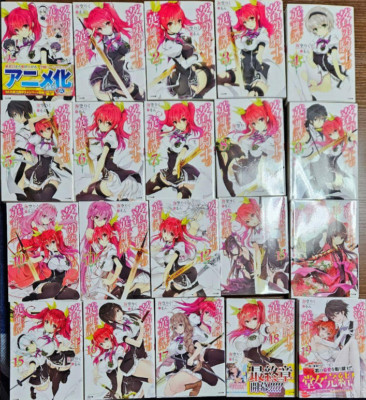 Chivalry of a Failed Knight Vol. 0 - 19 complete Set Light Novel Japanese Ver