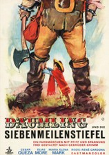 Däumling und die Siebenmeilenstiefel ORIGINAL A1 Kinoplakat Rene Cardona