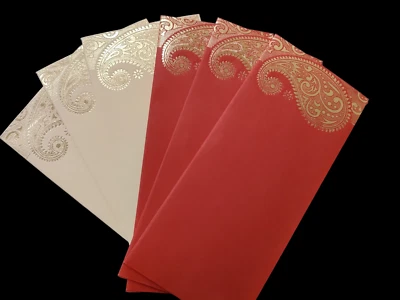 10 Luxury Designer FANCY ENVELOPE GIFT WEDDING MONEY For OCCASIONS WALLET COLOUR