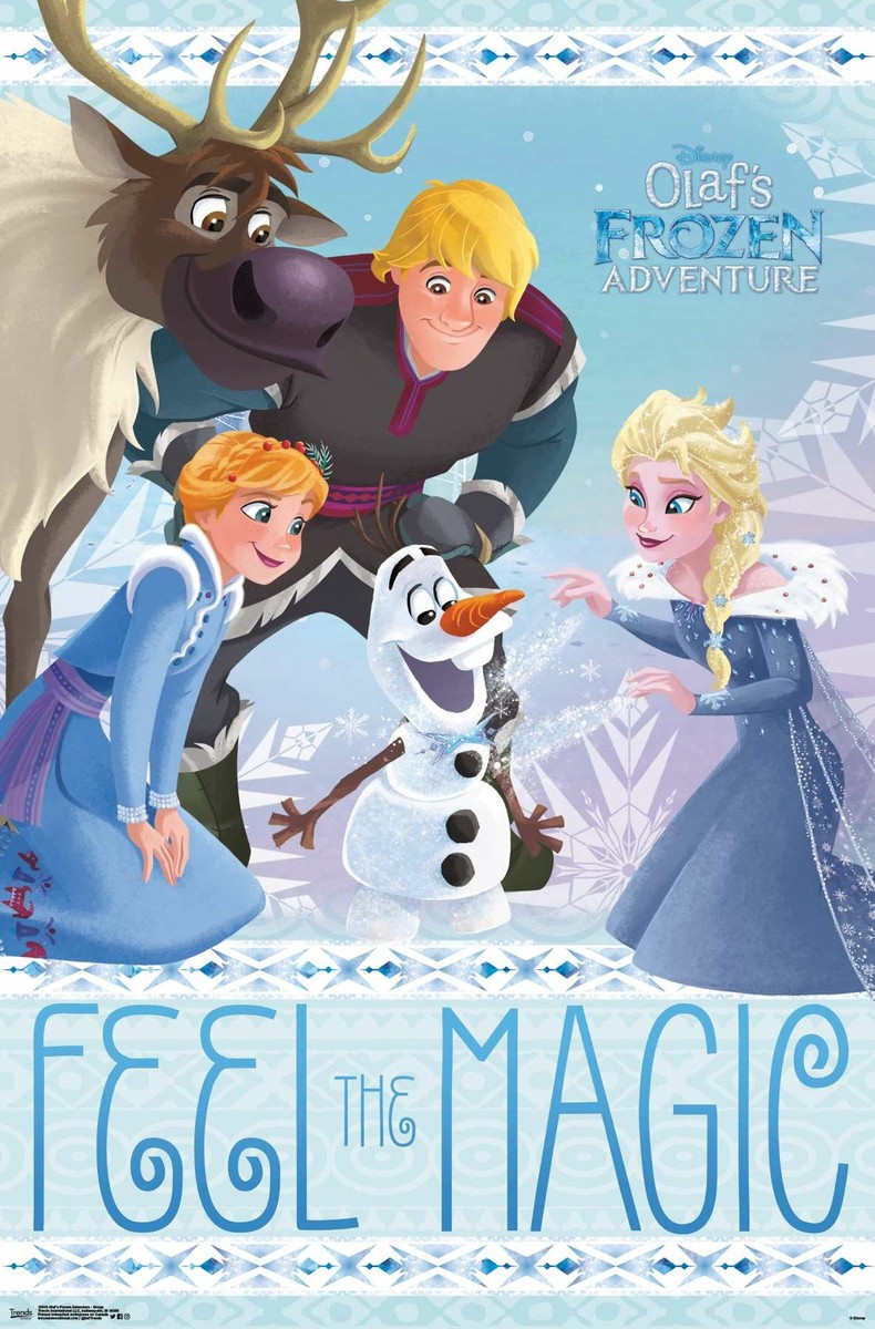 Disney Frozen: Olaf's Frozen Adventure - Elsa Poster | eBay