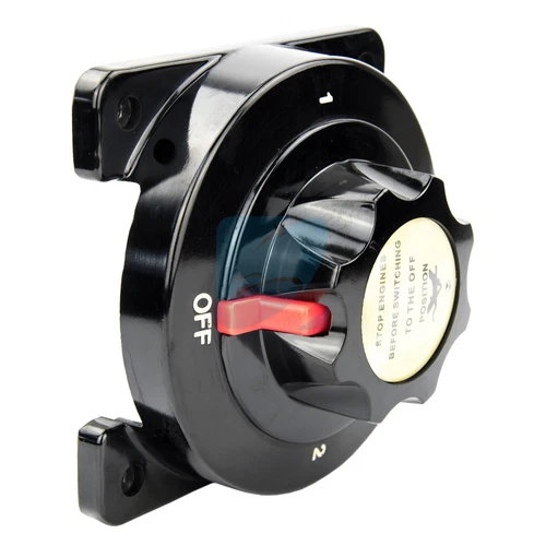 Heavy Duty Marine Dual Battery Switch Isolator Selector Both 1 2 Off for Boat RV - Picture 7 of 9