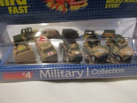 NIB 1988 Galoob Micro Machines Ultra Fast #4 Military I Collection