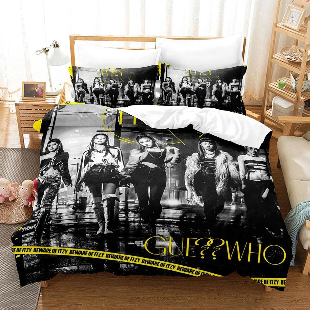 Kpop Group ITZY Bedding Set