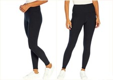 Orvis Ladies Midweight High Rise Fleeced Lined Legging Black Gray