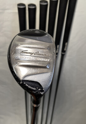 Tommy Armour Royal Scot #5 #6 #7 #8 #9 #P & 1-wood -Graphite Shaft