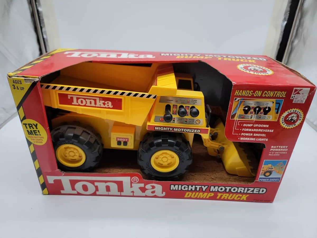 Motorized tonka trucks deals