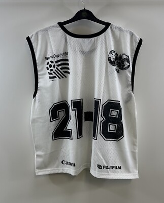 World Cup 1994 USA Press Media Football Vest/Bib Adults XL Yvette