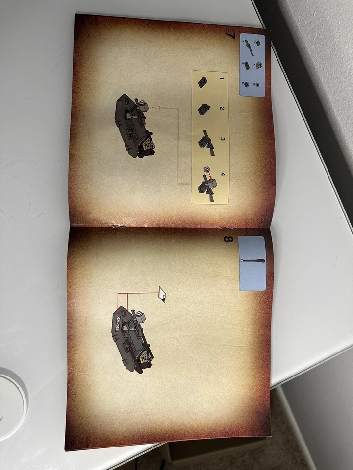 Building instructions for 7625, River Chase, LEGO® Indiana Jones™ Manual only.  - Image 3 of 3