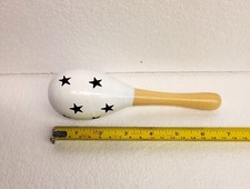 Kids wooden maraca rattle shaker toy - starline