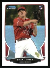 Grant Green 2013 Bowman Chrome Draft Picks & Prospects Refractor #28 RC