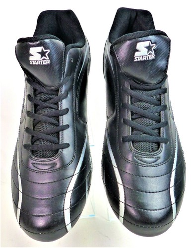 Men's Starter Athletic Sports Cleats size 13 Black - EUC - Picture 4 of 9