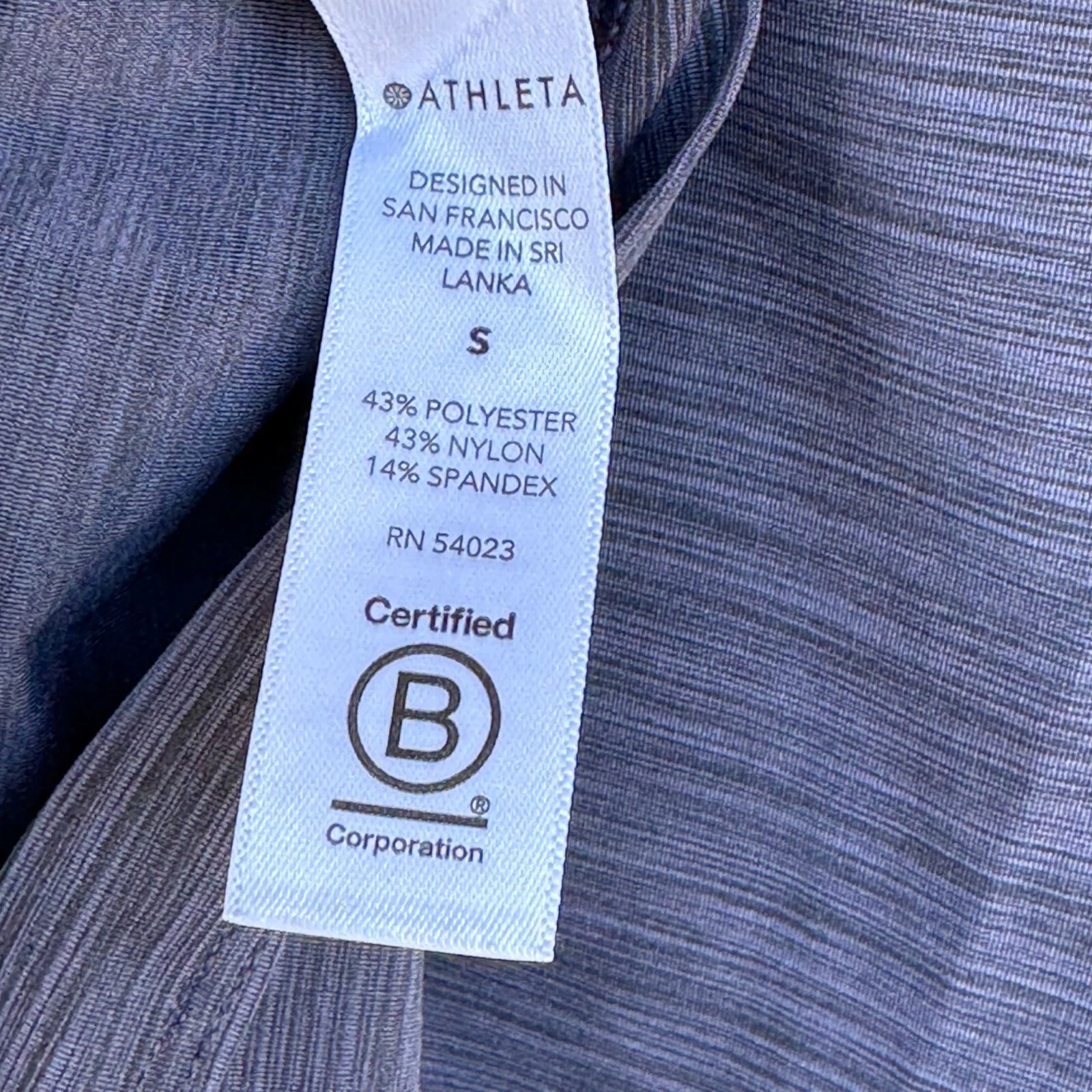 athleta performance athletic workout gym running shirt