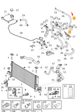 Manguera de sistema de refrigeración VOLVO XC40 32252122 NUEVA GENUINA