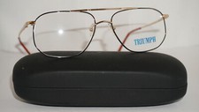 High Quality Vintage Eyeglasses Pilot Black Gold 54 16 140