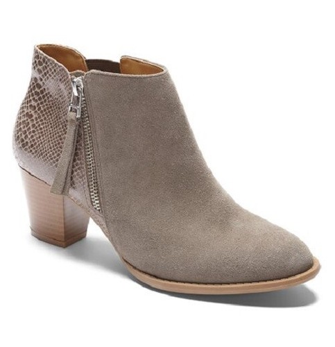 Vionic Women's Anne Ankle Bootie - Greige Snake | eBay