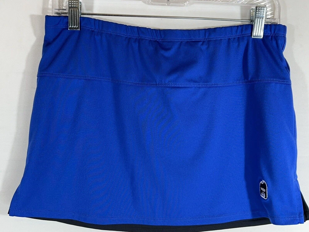 DUC Womens Reversible Tennis Skirt Blue Black 3 Regular Fit