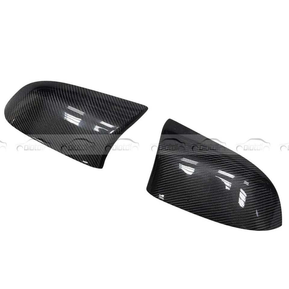 Tapas de cubierta de espejo retrovisor de fibra de carbono para kits de carrocería BMW X6 F16 X5 F15 2014-2016 Foto 3 de 4
