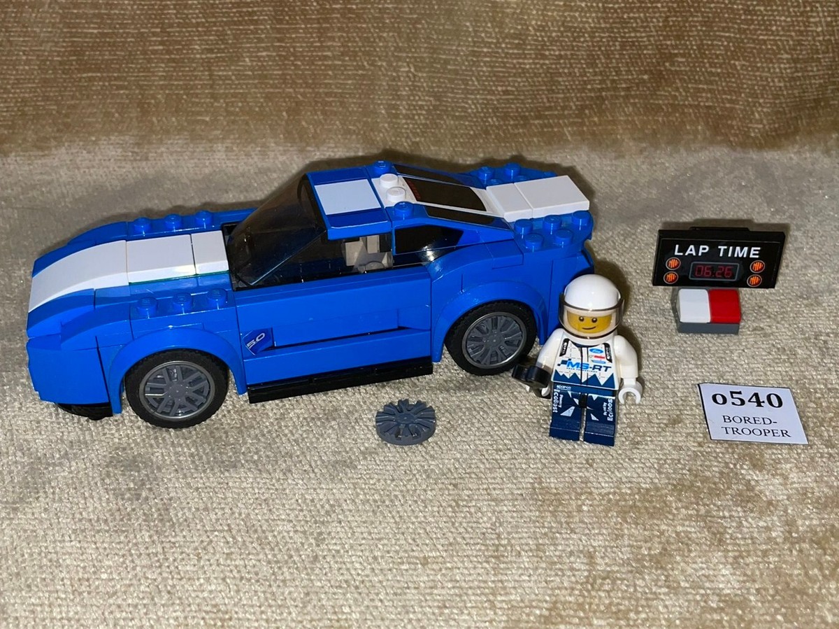 LEGO Sets: SPEED CHAMPIONS: 75871-1 Ford Mustang GT (2016) 99% Complete Cool