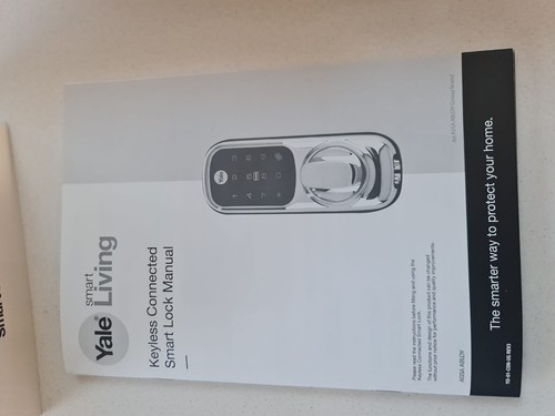 Yale Smart Keyless Connected Chrome Door Lock-YD-01-CON-NOMOD-CH Alexa NEW - Picture 6 of 8