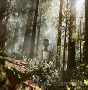 1 6th Scale Star Wars Endor Forest With At St Ikea Detolf 15x15 Diorama Backdrop Ebay