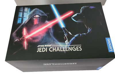 NIB Lenovo Star Wars Jedi Challenges AR Headset w/Lightsaber Controller Open Box