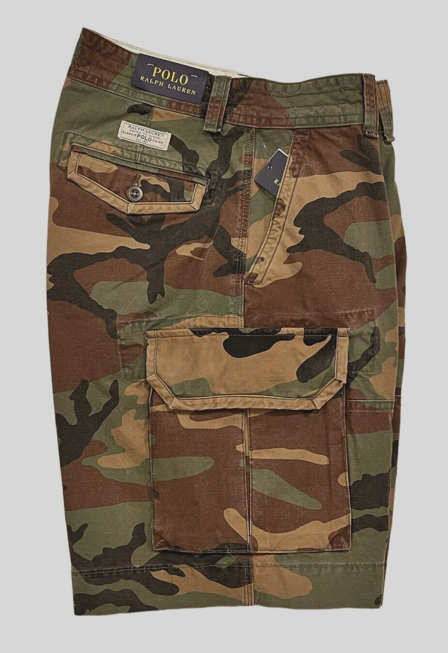 Polo Ralph Lauren Patch Cargo Camo Camoflauge Military Army Classic